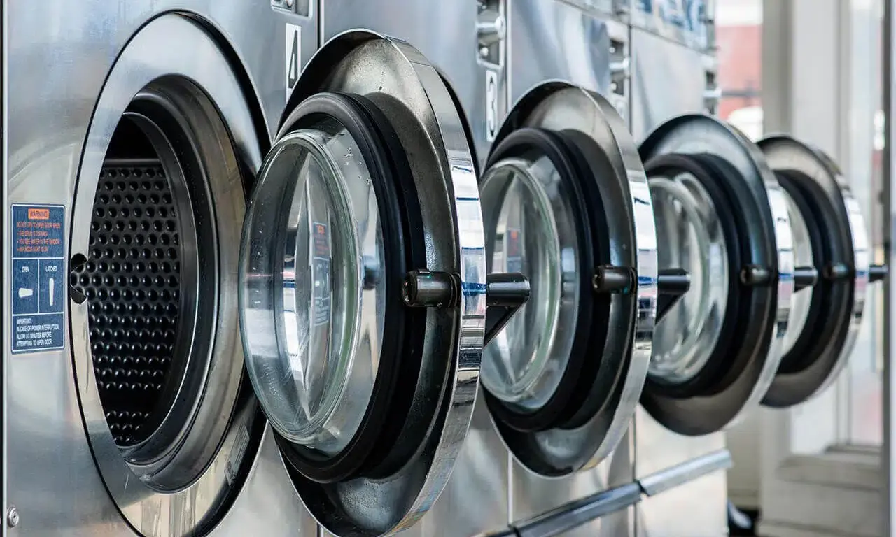 Coin-Operated Laundry Machine